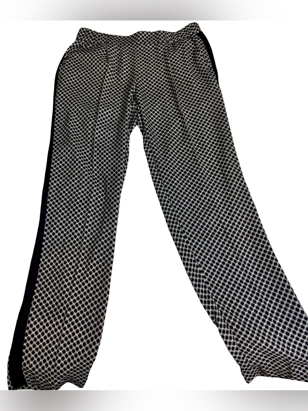 Worthington Black & White Lattice  Pants